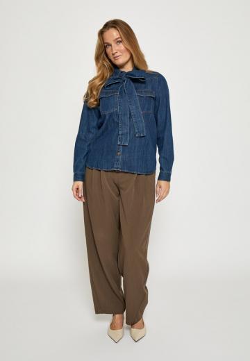 Джинсовая блузка