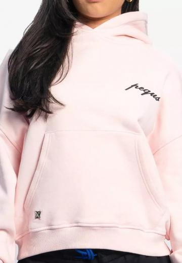 Пуловер с капюшоном