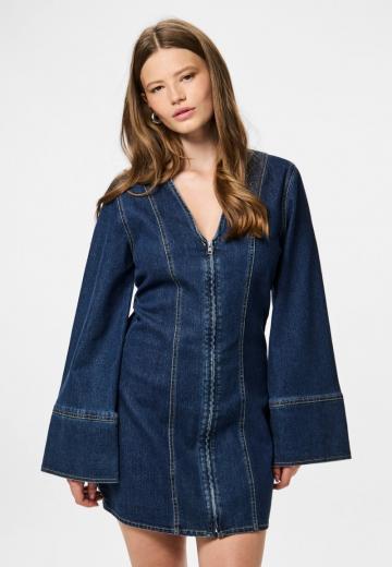 Джинсовое платье