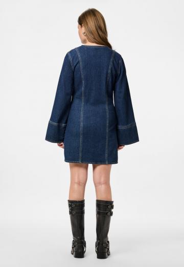 Джинсовое платье