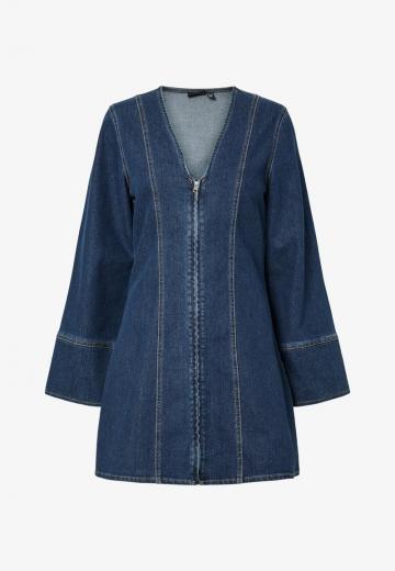 Джинсовое платье