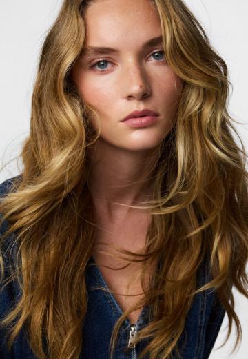 Джинсовая блузка