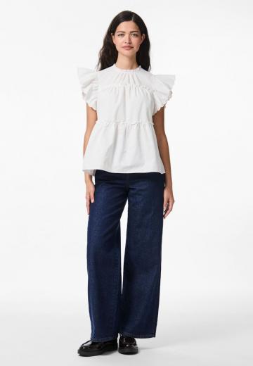 Блузка без рукавов