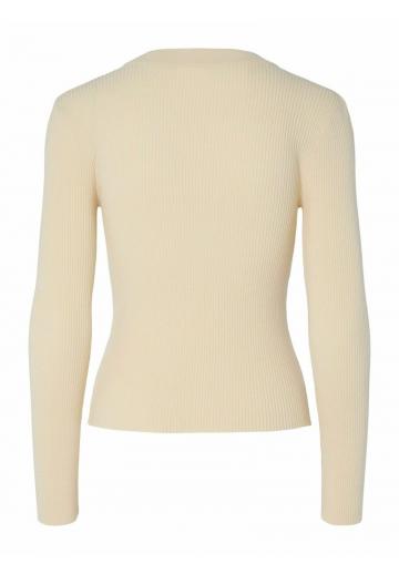 Пуловер в полоску