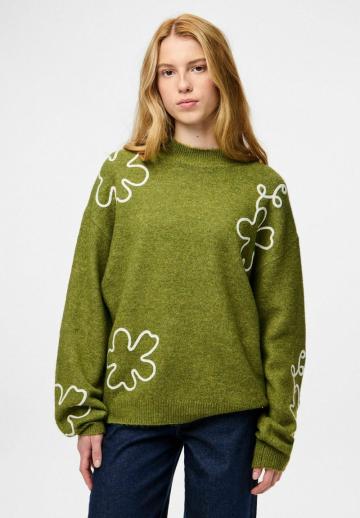 Длинный пуловер