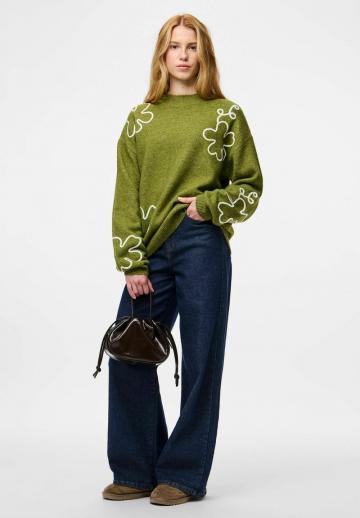 Длинный пуловер