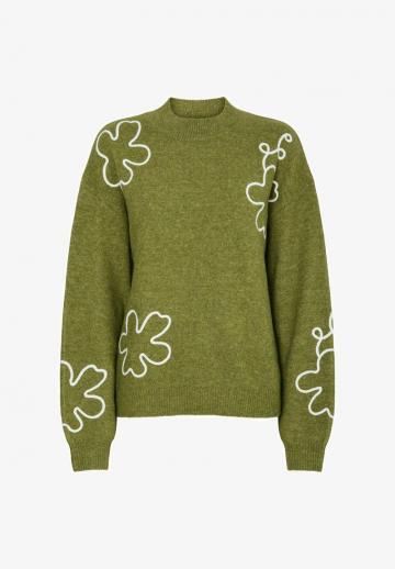 Длинный пуловер