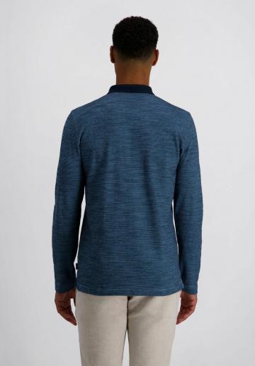 Поло с длинным рукавом