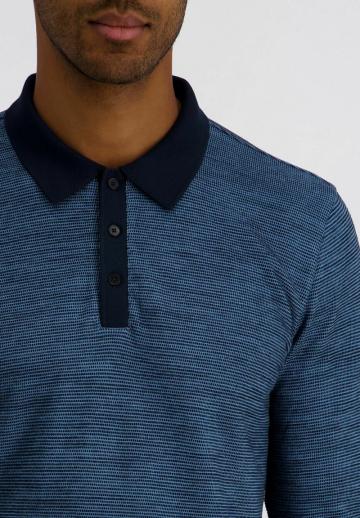 Поло с длинным рукавом