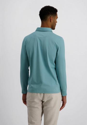 Поло с длинным рукавом