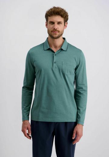 Поло с длинным рукавом