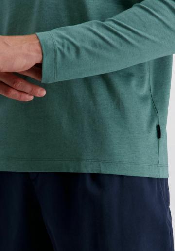 Поло с длинным рукавом