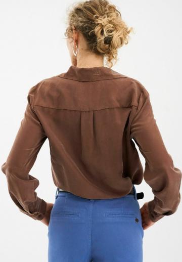 Шелковая блузка