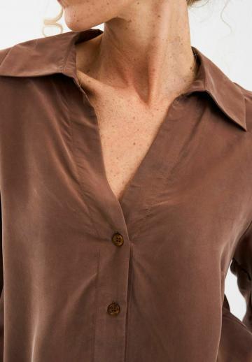 Шелковая блузка