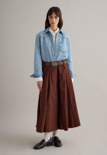 Джинсовая блузка