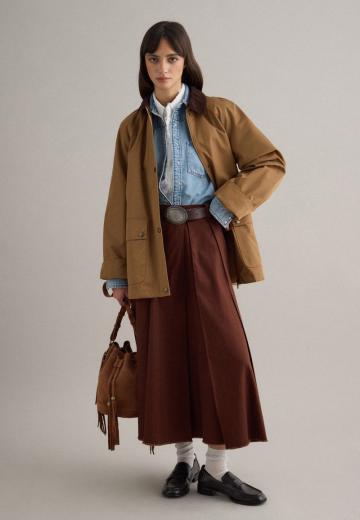 Вязаная юбка