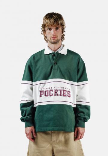 Поло с длинным рукавом