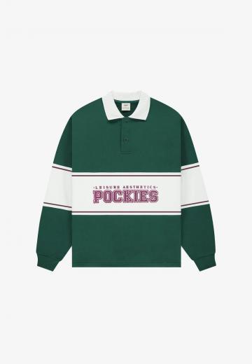 Поло с длинным рукавом