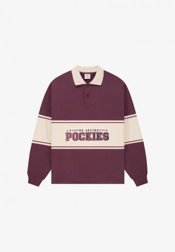 Поло с длинным рукавом