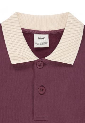 Поло с длинным рукавом