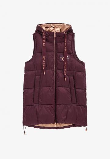 Длинный жилет