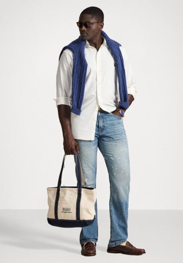 Прямые джинсы