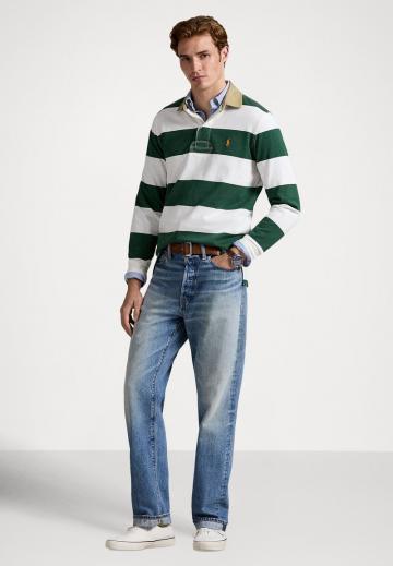 Поло с длинным рукавом