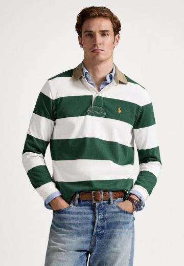 Поло с длинным рукавом