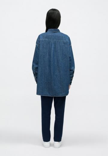 Джинсовая блузка