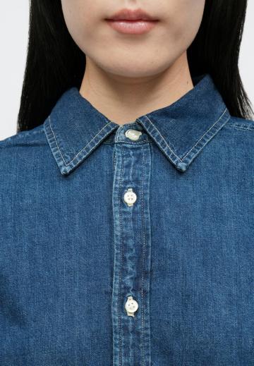 Джинсовая блузка