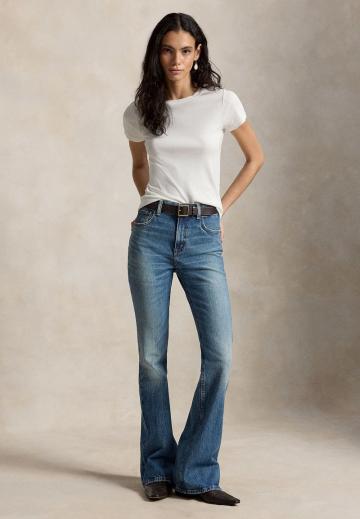 Клешеные джинсы