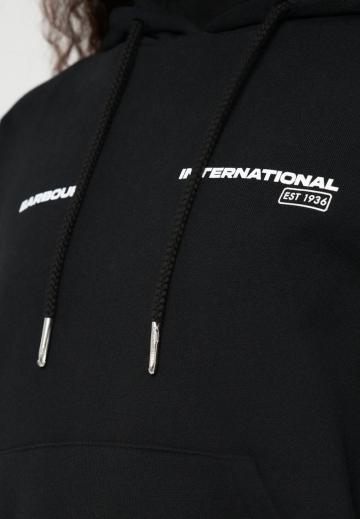 Пуловер с капюшоном