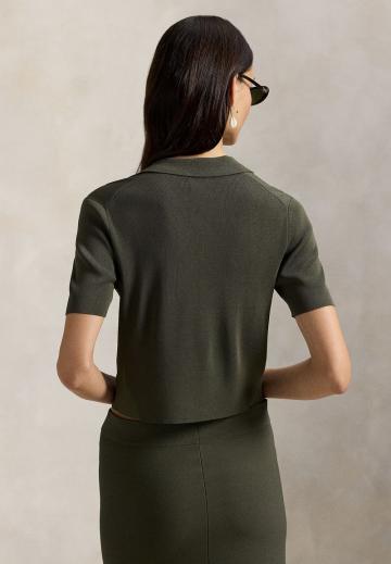 Вязаный жилет