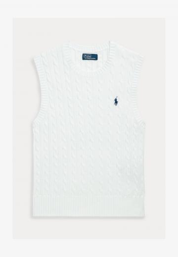 Пуловер без рукавов