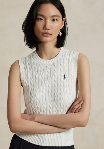 Пуловер без рукавов