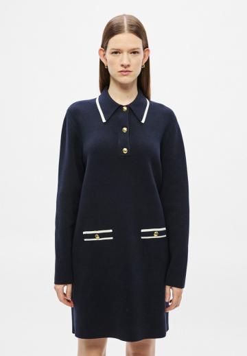 Вязаное платье