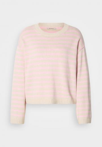 Пуловер в полоску