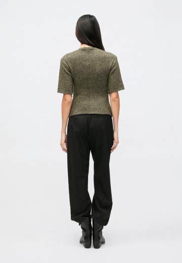 Пуловер с коротким рукавом