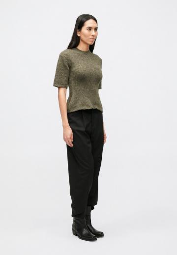 Пуловер с коротким рукавом