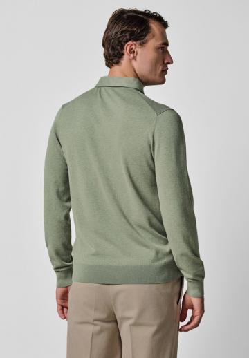 Поло с длинным рукавом