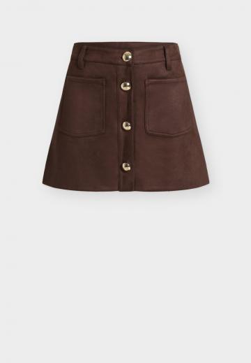 Кожаная юбка