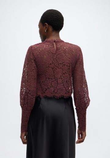 Кружевная блузка