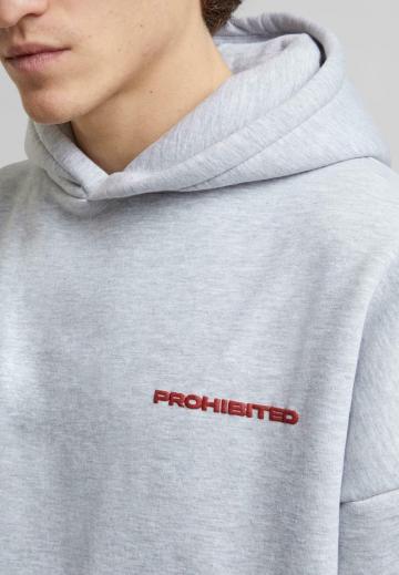 Пуловер с капюшоном