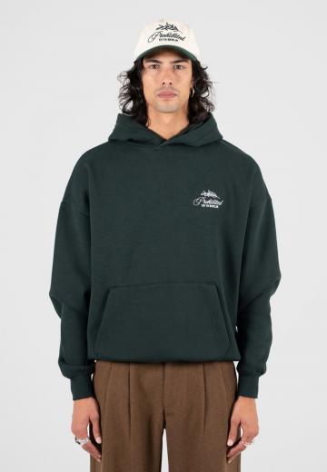 Пуловер с капюшоном