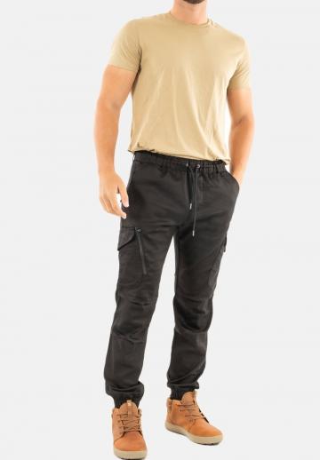 Брюки с накладными карманами