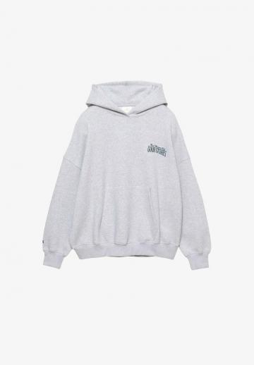 Пуловер с капюшоном