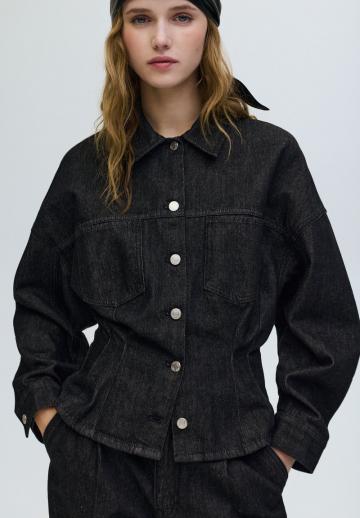 Джинсовая блузка