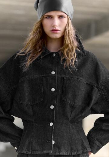 Джинсовая блузка