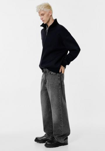 Прямые джинсы