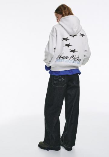 Пуловер с капюшоном